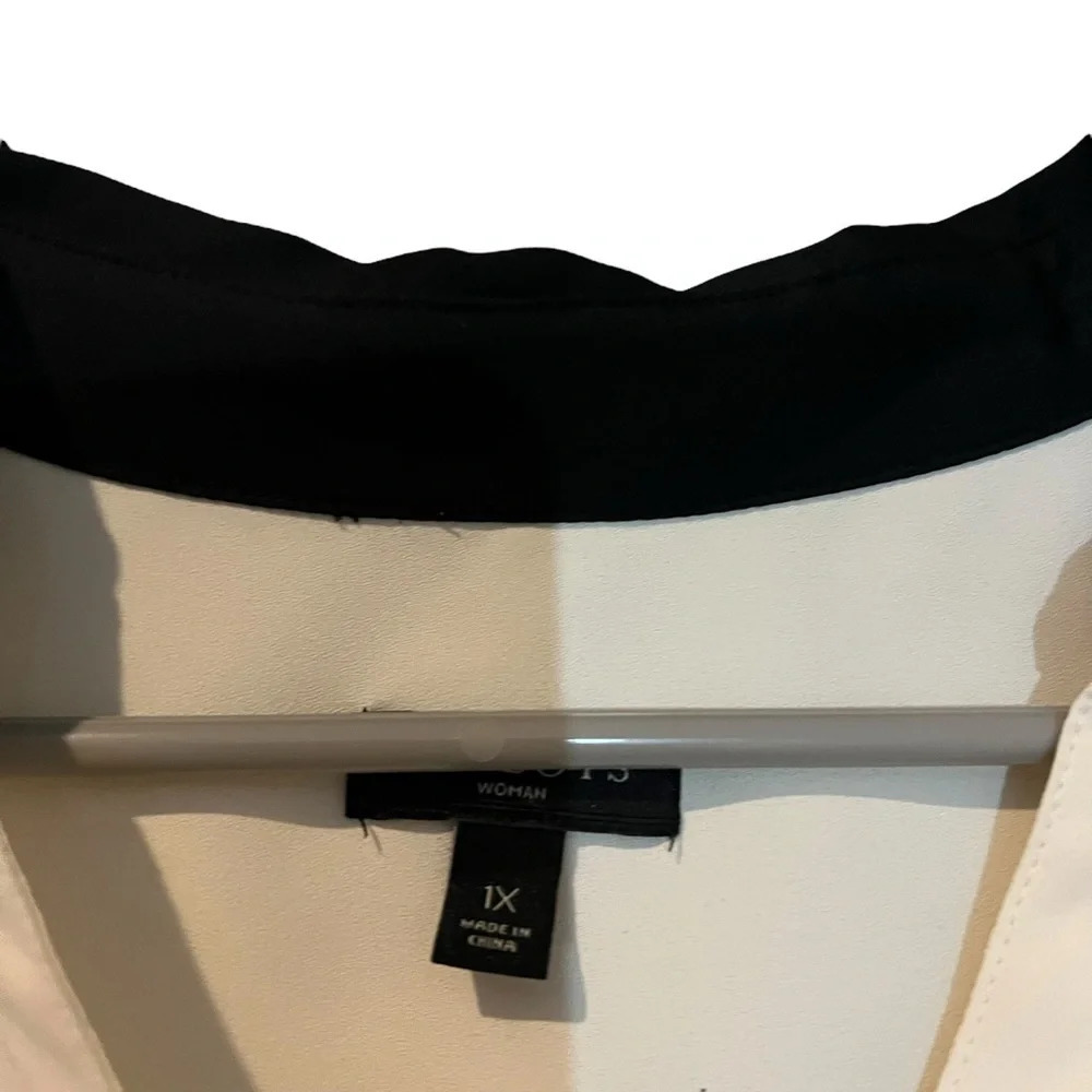 Talbots Button Down Blouse Size 1x - image 2